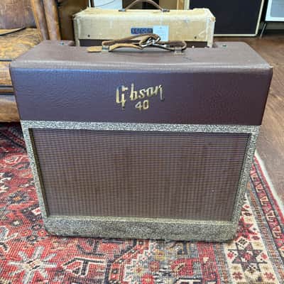 Gibson GA-40 Les Paul 15-Watt 1x12" Guitar Combo 1956 - Two-Tone Brown image 2