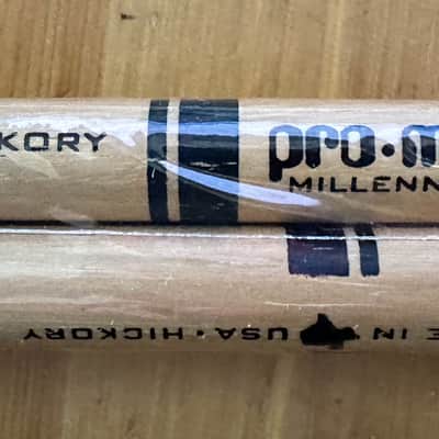 Pro-Mark TX5BW-4, 4Pack 5B Wood Tip American Hickory 2010's - Lacquered image 4
