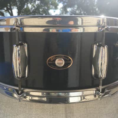 Slingerland 50s Radio King 5.5”x14” Rare Solid Blue Duco Lacquer Snare image 1