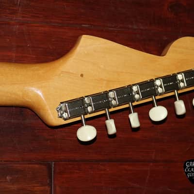 1963 Fender Duo-Sonic, Rare Olympic White & Brown guard (FEE1172) image 6