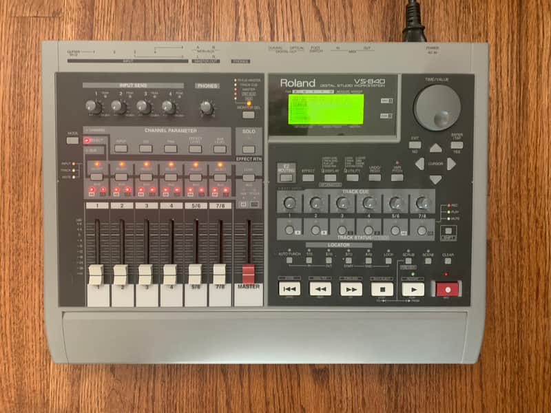 Roland VS-840 Digital Studio Workstation 1990s - Gray image 1
