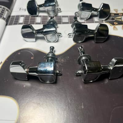 1970s Schaller Tuners – Complete Set – From 1975 Gibson Les Paul Standard – Made in Germany image 1