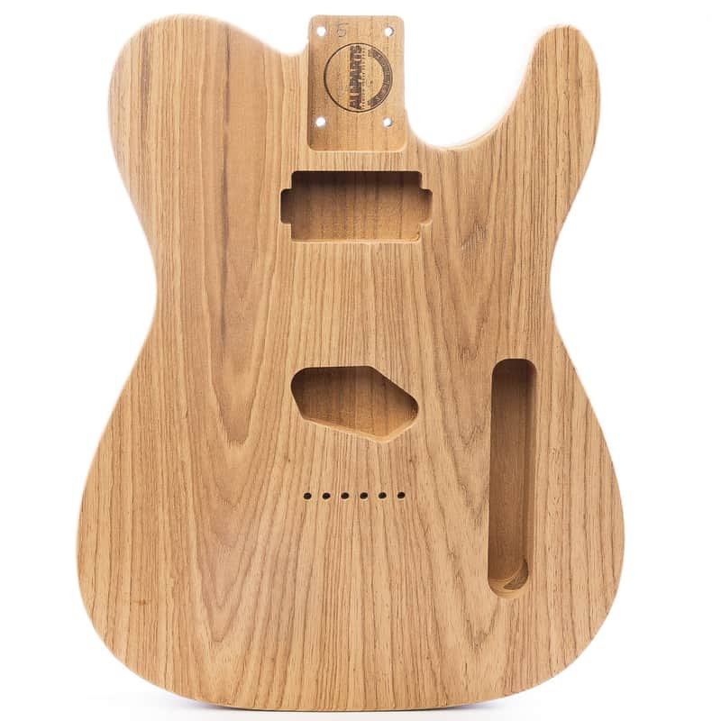 Allparts Select Unfinished Featherweight Replacement Body for Tele - Single/Hum
