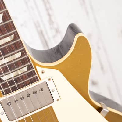 Gibson Murphy Lab '57 Historic R7 Les Paul Gold Top / Dark Back - Light Aging 2021 image 16
