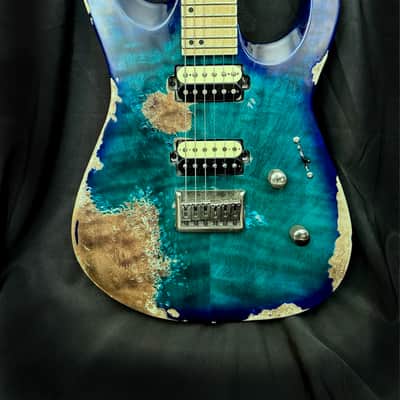 Jackson Pro Series DK2QM HT Dinky 2015 Chlorine RELICED image 2