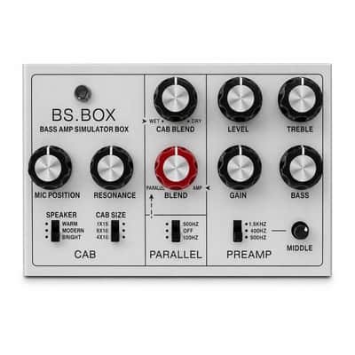 Leeky BS box Bass Simplifier Bass Station, Preamp / Cab Simulator Bass DI BOX, Price include the import duty to US buyer