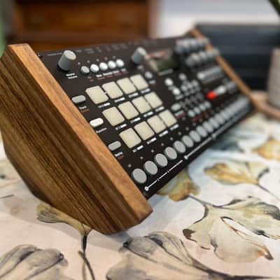 Elektron Analog Rytm mk1 stand, walnut wood image 8