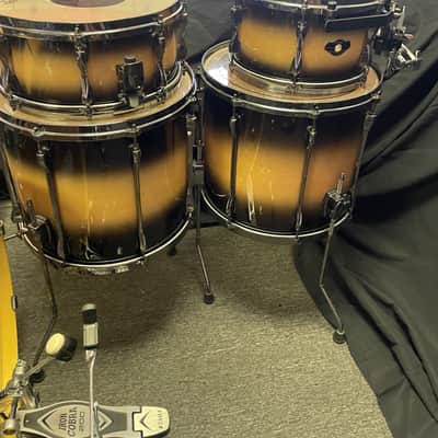 Tama Superstar Hyperdrive 5pc Drum Set - Dark Desert Burst image 7