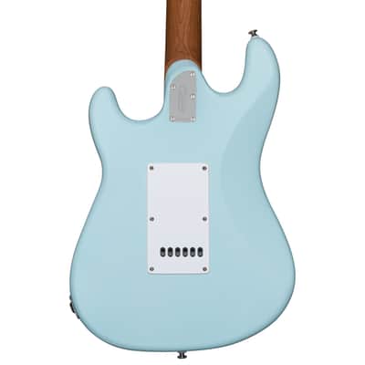 Sterling by Music Man Cutlass HSS, Daphne Blue Satin image 5