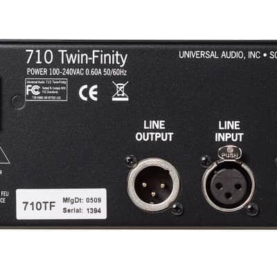 Universal Audio 71TF | Twin Finity Microphone Preamp. New with Full Warranty! image 2