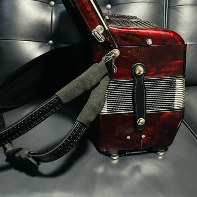 VINTAGE ACCORDION HOHNER VERDI II image 5
