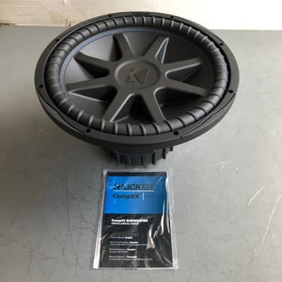 Kicker CompVX 15" Subwoofer 44CVX152, Dual Voice Coil, 2 Ohm, Car Audio Bass image 8