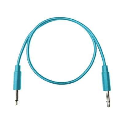 Tendrils Cables Straight Eurorack Patch Cables (90cm Cyan) 6 Pack image 2