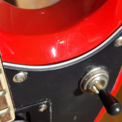 Cozart Double-Neck Guitar Cherry Red image 10