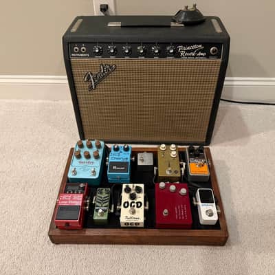 Sapele African Mahogany Custom Pedalboard West Coast Pedalboard Style image 13
