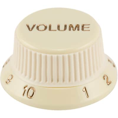 Fender USA Soft Touch Stratocaster Knobs Set Aged White 0992008000 image 3