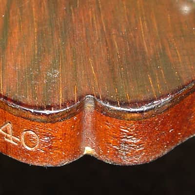 Vintage Weymann & Son Mandolute Curved-Back Mandolin Flame Maple - USA image 14