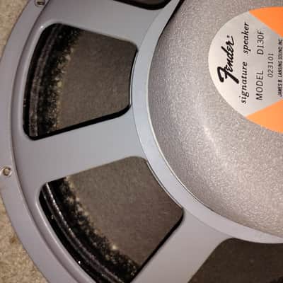 Vintage JBL Fender D130F 15", 8ohm, Speaker, Orange Label image 7
