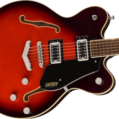 Mint Gretsch G5622 Electromatic Semi Hollow Electric Guitar, Claret Burst Finish image 3