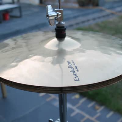 Sabian 14" HHX Evolution Hi-Hat Cymbals (Pair) 2002 - Present - Brilliant image 4