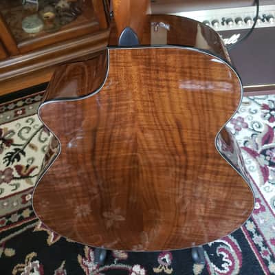 Breedlove Custom Shop Series SJ25 Custom [A/E] | Port Orford Cedar and Figured & Flamed Walnut | Signed Jayson Bowerman image 20