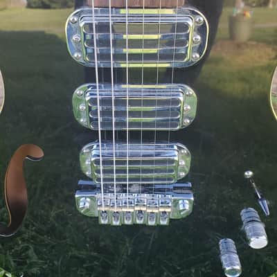 Brownsville Choirboy 3 Pickup Electric Guitar Great Player & Sound As Sold By Sam Ash image 3
