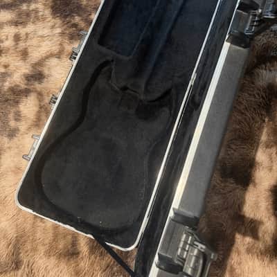 2000s Fender Strat / Tele Molded Flight Hard Case - Black image 2