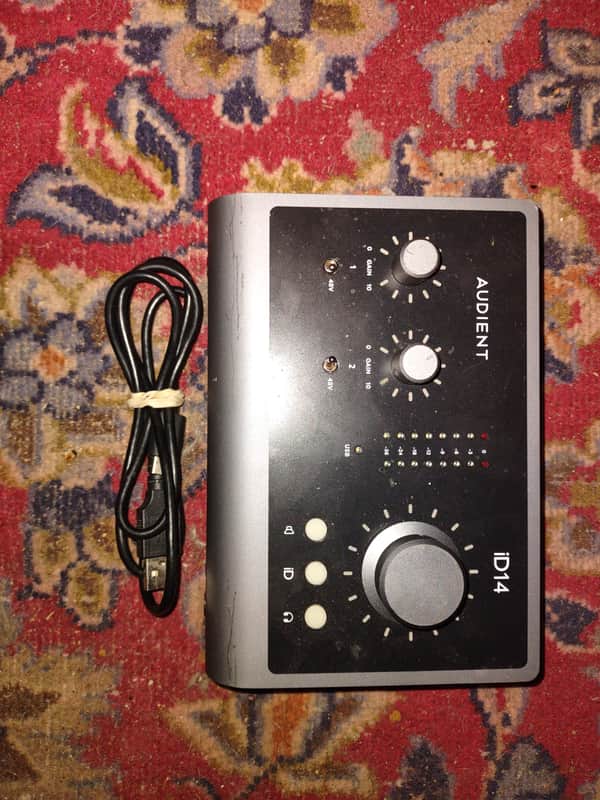 Audient iD14 MKII USB-C Audio Interface 2021 - Black image 1