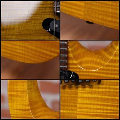 Hamer GCAS Californian Standard Figured Maple Body Transparent Yellow 1988 w/OHSC image 15