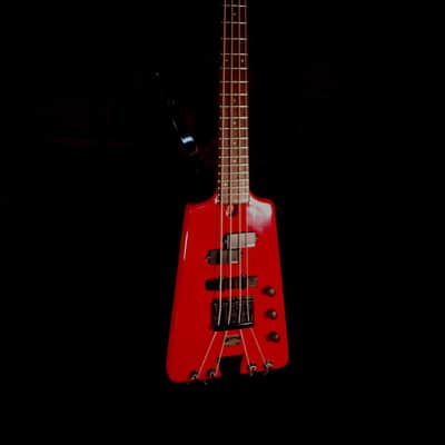 Warwick Nobby Meidel Bass 1985 Red. Headless. Extremely Rare. Few built in this color image 1