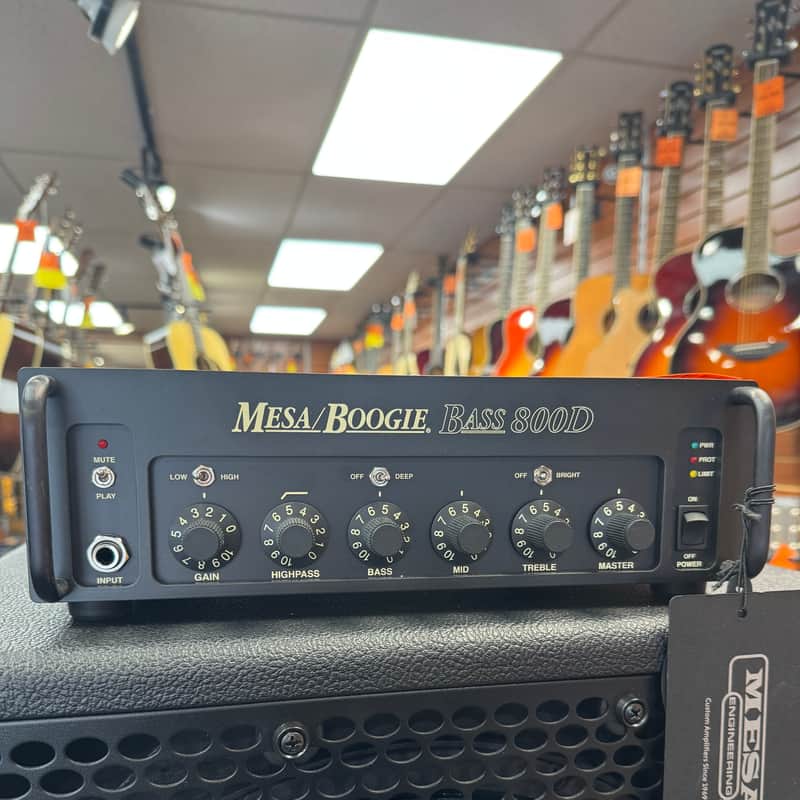 Mesa Boogie Bass-800D 800-Watt Bass Amp Head - Black image 1