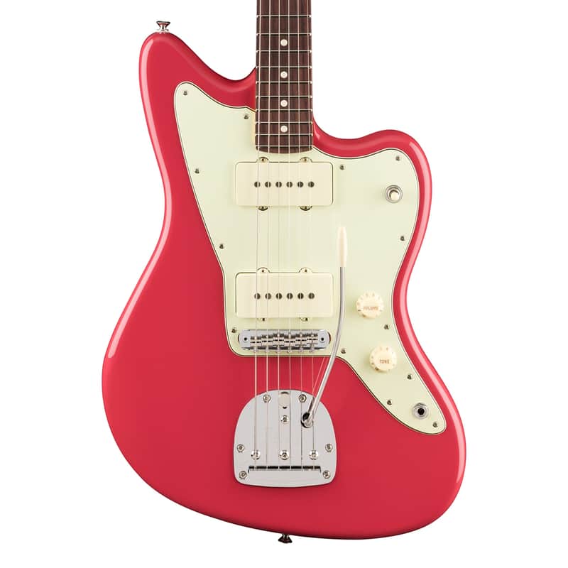 Fender American Professional Classic Jazzmaster - Faded Dakota Red w/Rosewood FB image 1