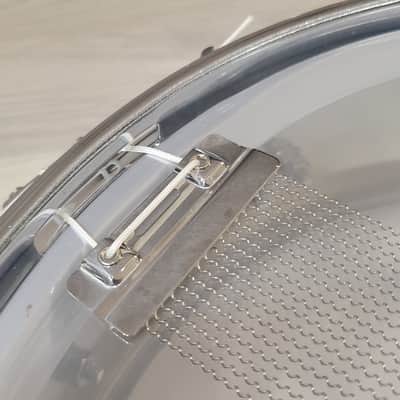 Sonor D-420 Phonic 14x4" 10-Lug Ferro-Manganese Steel Piccolo Snare Drum 1982 - 1994 - Chrome-Plated image 12