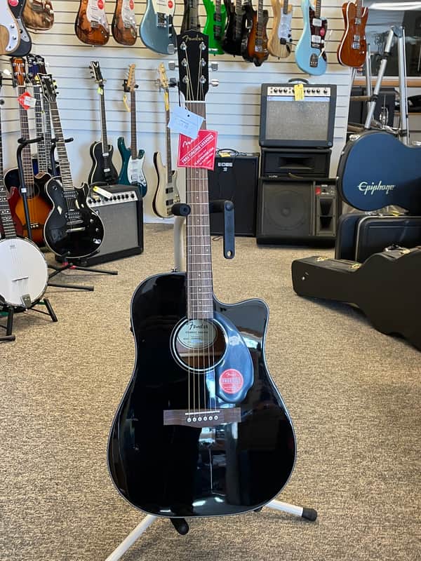 Fender CD-60SCE 2025 - BLK image 1