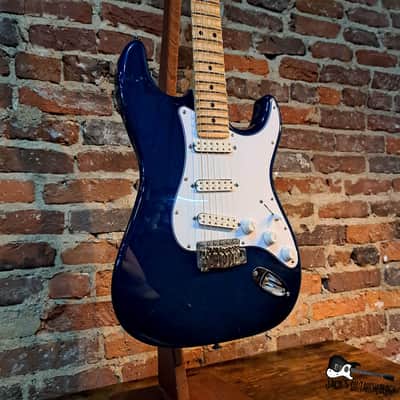 Hamer USA S-Style w/ Duncan Rails & Scalloped Neck (1993 - Cobalt Blue) image 1