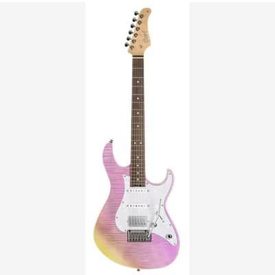Cort G280 SELECT TCP | Solid-Body Electric Guitar,Trans Chameleon Purple. New with Full Warranty!