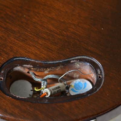 Vintage 1957 Gibson EM-200 solidbody electric florentine mandolin image 22
