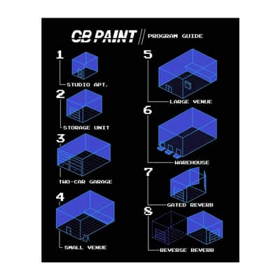 Catalinbread CB Paint Late 1900s Reverberator Guitar Effects Pedal image 4