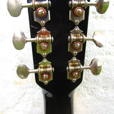 Regal Resonator Guitar, Sunburst Finish, Gig Bag, Sounds Good image 11