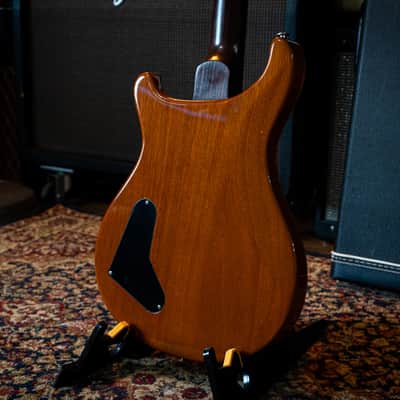 PRS McCarty 1998 – Amber – Made in USA – Excellent Condition (Kind of Mint) – Rare Wide Fat Rosewood Neck – w/ OHSC & Paperwork image 11