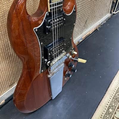 Vintage Gibson SG 1969 - factory Maestro / Walnut image 7