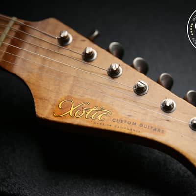 Xotic XSC-1 Ash Medium Aged Two Tone Sunburst image 18