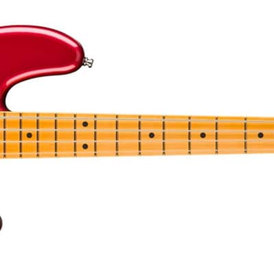 Fender American Ultra II Jazz Bass, Sinister Red / Maple *IN STOCK* image 2