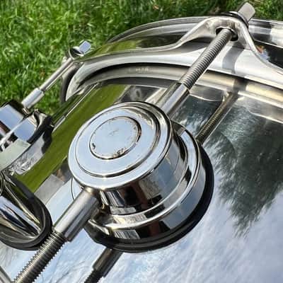 DW Collector's Series Stainless Steel 5.5x14" Snare Drum w/ Nickel Hardware image 23