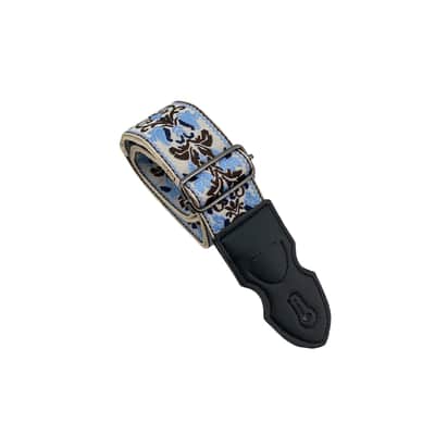 Shackles Embroidered Electric Guitar Strap - Adjustable Punk/Metal Style image 3