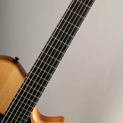 Nishgaki Guitars Arcus Thinbody Archtop Natural | Reverb