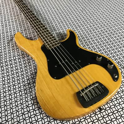 G&L 1992 USA L5000 5-String Electric Bass Guitar With Hardshell Case - Natural image 9