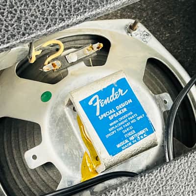 1968 Fender Vibro Champ Amplifier Drip Edge - Black image 18