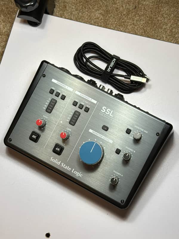 Solid State Logic SSL 2+ USB Audio Interface 2020 - Present - Black