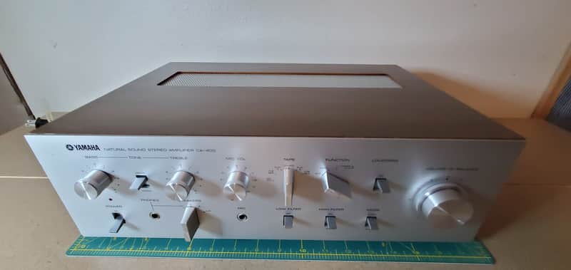 Vintage Stereo Integrated Amplifier Yamaha CA-400 | Reverb
